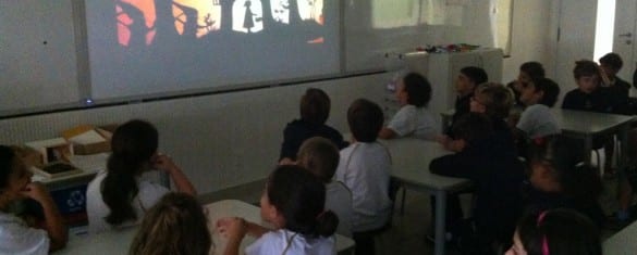 Colégio Miguel de Cervantes – Oficina de Arte – Desenho com Tesoura
