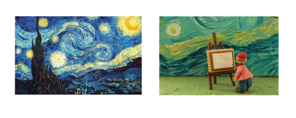 A Noite Estrelada – Vicent van Gogh e Minhas Doces Artes de Elisabete Ribeiro