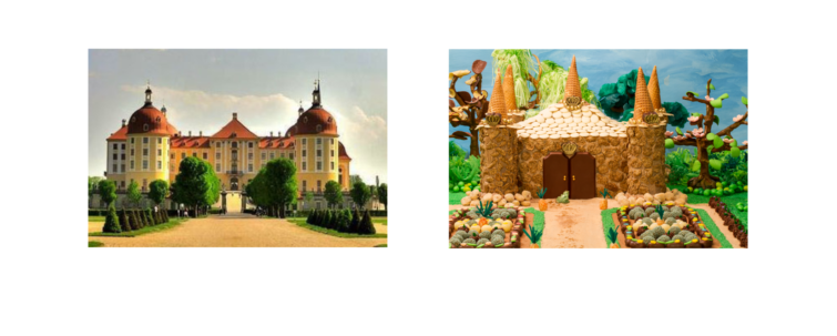 Castelo de Moritzburg na Alemanha