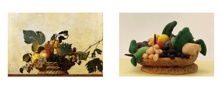 Cesta com Frutas de Caravaggio